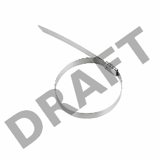 Хомут-стяжка стальная REXANT 200x7,9 мм, упаковка 50 шт.