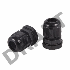 Кабельный ввод PG-13,5 (6-12 мм) черный