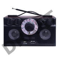 Радиоприемник портативный Сигнал БЗРП РП-304 черный USB SD