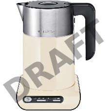 Чайник BOSCH TWK8617P бежевый, 2400Вт, нерж сталь/пластик