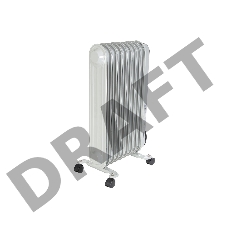 Масляный радиатор Ресанта ОМПТ- 9Н [67/3/4]  { 2,0кВт, 450?140?650, 9 секций, 9,7 кг }