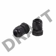 Кабельный ввод PG-7 (3,5-6 мм) черный