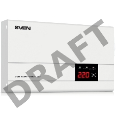 Сетевой фильтр SVEN Стабилизатор  напряжения AVR SLIM-500 LCD
