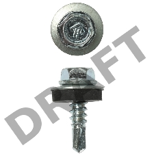 Саморезы СКМ кровельные, 19 х 5.5 мм, 500 шт, для металлических конструкций, ЗУБР Профессионал