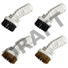 Насадка AENO Plastic scraper brush+Metal scraper brush for steam mop SM1