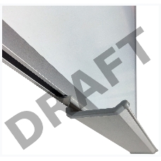 Доска магнитно-маркерная Boardsys 20Ф180 Ecoboard лак белый 100x180см алюминиевая рама