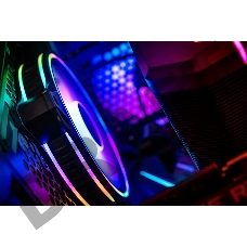 Вентиляторы для корпуса 1 Ватт Cooler Master MASTERFAN SICKLEFLOW, 120mm, 4-Pin (PWM), ARGB, 3 pcs + ARGB Controller