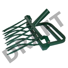 Рыхлитель ЗЕМЛЕКОП-6 садово-огородный(одна ручка, 6 зубьев, ширина копки одной полосы 480мм) г. Челябинск