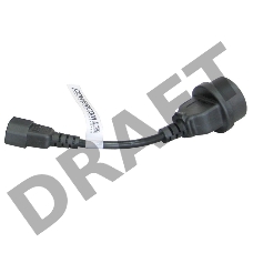 Кабель Powercom Cord SCUT IEC320 to Type-F  (504291)