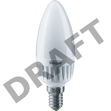 Лампа светодиодная 94 491 NLL-C37-7-230-2.7K-E14-FR 7Вт свеча 2700К тепл. бел. E14 500лм 176-264В Navigator 94491