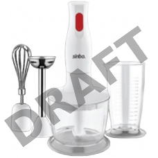 Блендер погружной Sinbo SHB 3147 400Вт белый