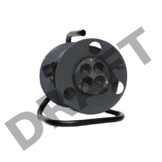 Удлинитель на катушке 4х40м с заземл. 10А IP20 2.2кВт Союз 481S-3404