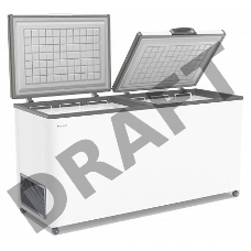Морозильный ларь Frostor F 600 SD белый, две независимые крышки, Общий объем 400 л. Полезный объем 380 л.  Класс энергоэффективности А,  Температурный режим -18-22°, 3 корзины, . Габариты 1600*600*840мм. Цвет: белый