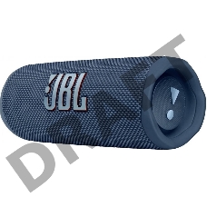 Портативная акустика JBL Flip 6 синий, Bluetooth 5.1, время воспроизведения 12 ч, емкость аккумулятора 4800 mAh, время заряда 2,5 ч, цвет синий