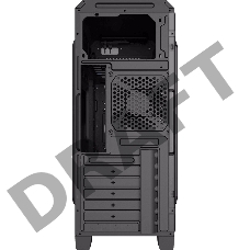 Компьютерный корпус, без блока питания ATX Gamemax G562 Matrix ATX case, black, w/o PSU, w/1xUSB3.0+2xUSB2.0, w/1x12cm 32xLeds Blue LED rear fan