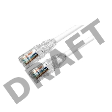 Патч-корд CAT6 UTP LSZH 4.0м белый NPC CAT 6, UTP, LSZH, WT, 4.0m