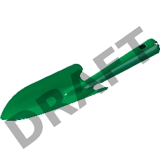 Совок РОСТОК 421421  с металлической ручкой. широкий. рабочая часть - 115