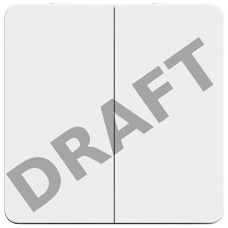 Умный выключатель (две клавиши) Yeelight Smart Switch Light YLKG13YL