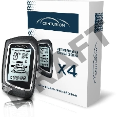 Автосигнализация Centurion X4 с обратной связью брелок с ЖК дисплеем