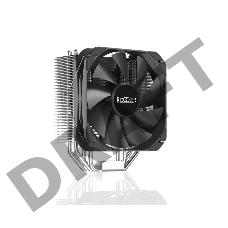 Кулер PCCooler Paladin 400 S115X/1200/1700/AM4 (20 шт/кор, TDP 200W, 130mm PWM FAN, 4 тепловые трубки 6мм, 800-1600RPM, 18-28,6dBa)