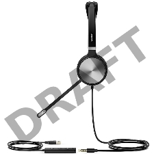 Гарнитура YEALINK UH36 Mono-UC Моно, Проводная, HD звук, USB и 3,5 mm jack, шт