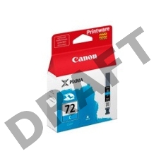 Картридж струйный PGI-72C (6404B001), для Canon PRO-10, Голубой, 525стр.