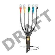 Муфта кабельная концевая универс. 1кВ 1ПКВ(Н)ТпбН-5х(70-120) с болтовыми наконечниками Нева-Транс Комплект 22020151