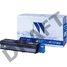 Картридж NVPrint совместимый Oki C5100/5200/5300/5400 Yellow для C5100/5200/5300/5400 42127405 (5000k)