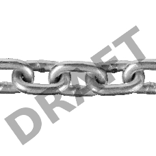 Зубр Цепь короткозвенная, DIN 766 оцинкованная сталь, d=5мм, L=45м 4-304050-05