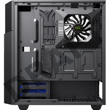 Компьютерный корпус, без блока питания ATX Gamemax Contac COC BG ATX case, black/grey, w/o PSU, w/2xUSB3.0, w/1x14cm ARGB front fan(GMX-FN14-Rainbow-C9), w/1x12cm ARGB rear fan(GMX-FN12-