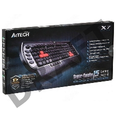 Клавиатура A4Tech G800V черный USB Multimedia Gamer