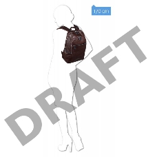 Рюкзак Piquadro Blue Square (CA3214B2/R) телячья кожа