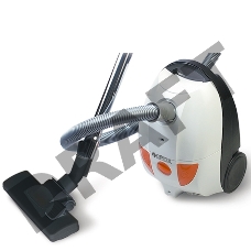 Пылесос Centek CT-2503 мешковый 2000/400Вт, регулятор мощности, телескоп, V мешка 2.5л (белый/оранж)