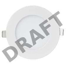 Светильник ДВО RLP-eco 24Вт 230В 160-260В 4000К 1680лм 300/285мм бел. IP40 IN HOME 4690612007991