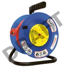 Удлинитель на катушке 4х30м без заземл. 10А IP20 ВЕМ-250 термо ПВС 2х1 UNIVersal 9632898