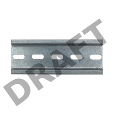 DIN-рейка 200см перфорированная оцинкованная Rexant