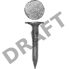 Зубр Гвозди оцинкованные с большой потайной головкой, по дереву/листовому металлу, 3,0x30мм, ТФ1, 500шт 4-305091-30-030