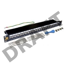 Патч-панель Lanmaster LAN-PPL24S6 19