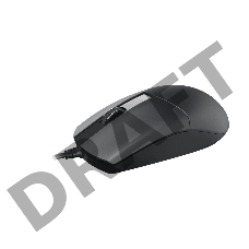 Мышь проводная Dareu LM103 Black (черный), DPI 1200, размер 118x61x38мм, 1,8м