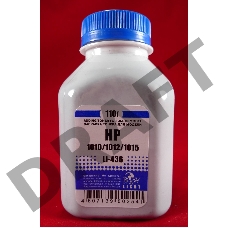 Тонер HP LJ 1010/1012/1015/1018/1020 (фл.100г.) B&W Light фас Ро