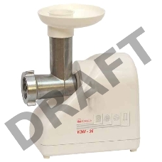 Мясорубка Белвар Помощница КЭМ-36/220-4-30, 1000 Вт, насадка для теста, колбас, шинковка, ф-ция реверс