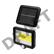 Прожектор NEW AGE LED COB Lamper 15 Вт 6500 K IP65 3 режима, выносная солнечная панель 5 м, датчики движения и освещенности, аккумулятор