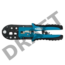 Клещи для обжима клемм GROSS 17719  RJ–45, 6P, 8P и RJ–11/12, 6P, 8P