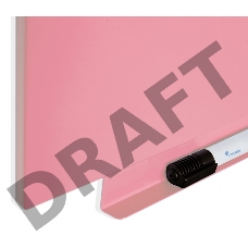 Демонстрационная доска Rocada SkinColour 6420R-3015 магнитно-маркерная лак 75x115см розовый