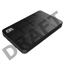 Внешний корпус для HDD AgeStar 3UB2P1 SATA III пластик черный 2.5