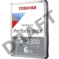 Жесткий диск HDD Toshiba X300 SATA3 6Tb 3.5