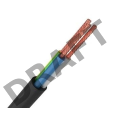 Провод ПВС 3х1.5 Ч (бухта) (м) Альгиз К ФР-00000440