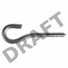 Крюк с резьбой BT 16-TE диаметр 16 мм, 6,6 кН