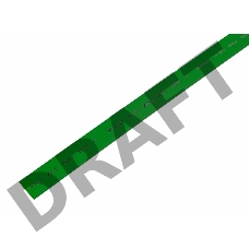 Термоусаживаемая трубка REXANT 12,0/6,0 мм, зеленая, упаковка 50 шт. по 1 м