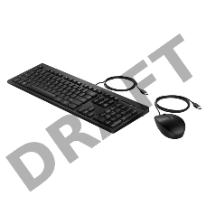 Клавиатура+ мышь/ Комплект Клавиатура проводная KVADRA WS20K, Мышь проводная KVADRA WS20M